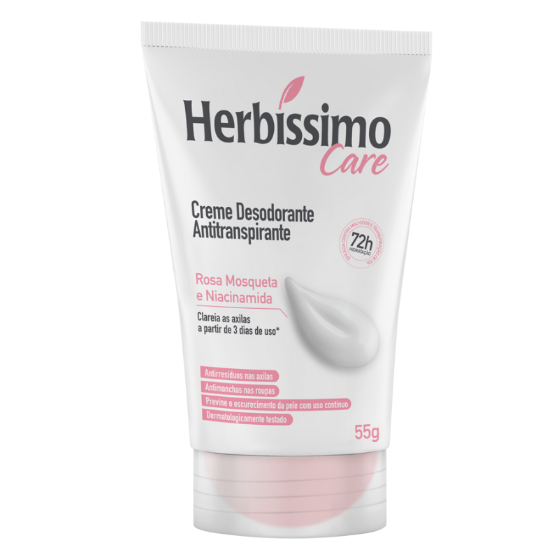 Desodorante Herbíssimo | Rosa Mosqueta e Niacinamida