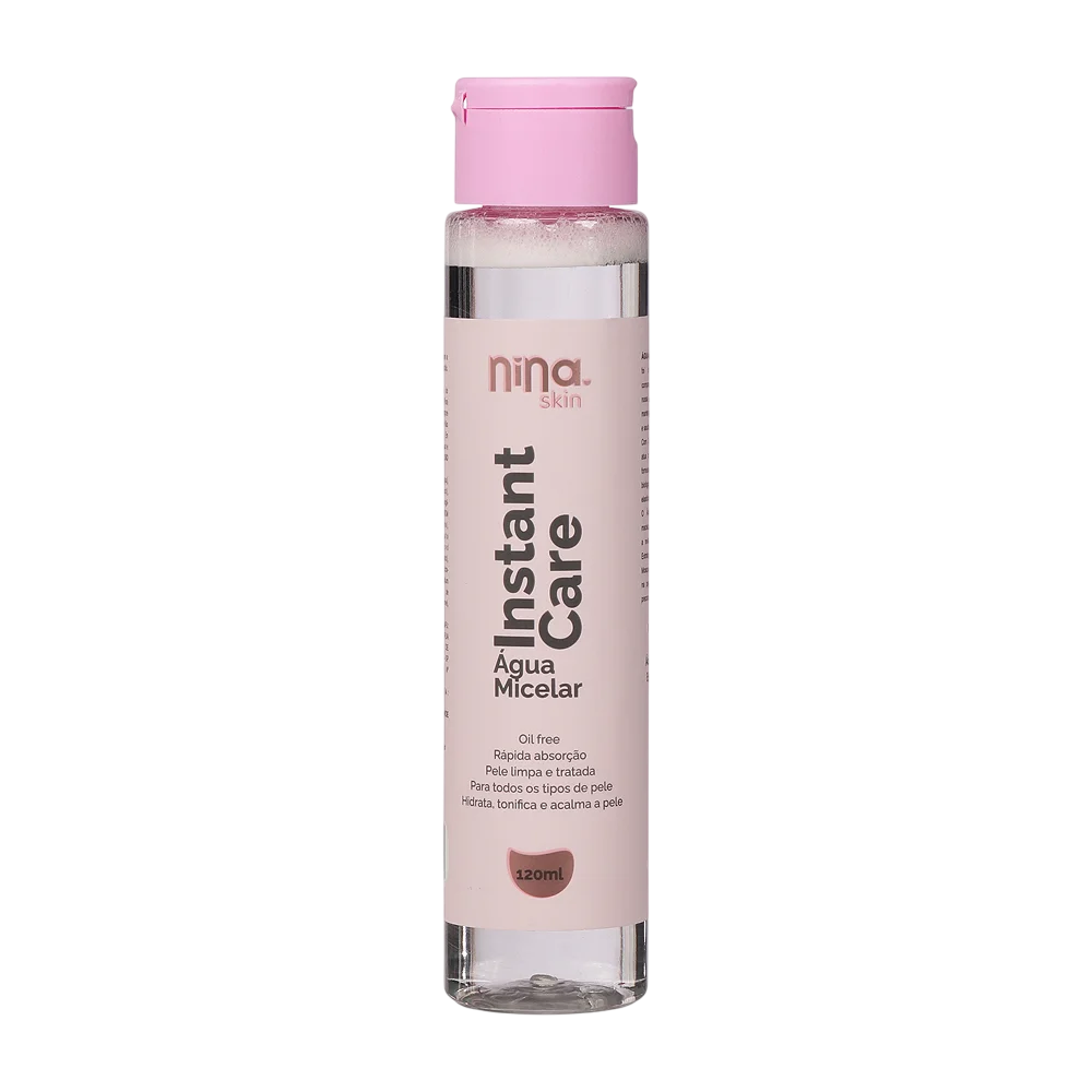 Água Micelar Instant Care By Nina Makeup