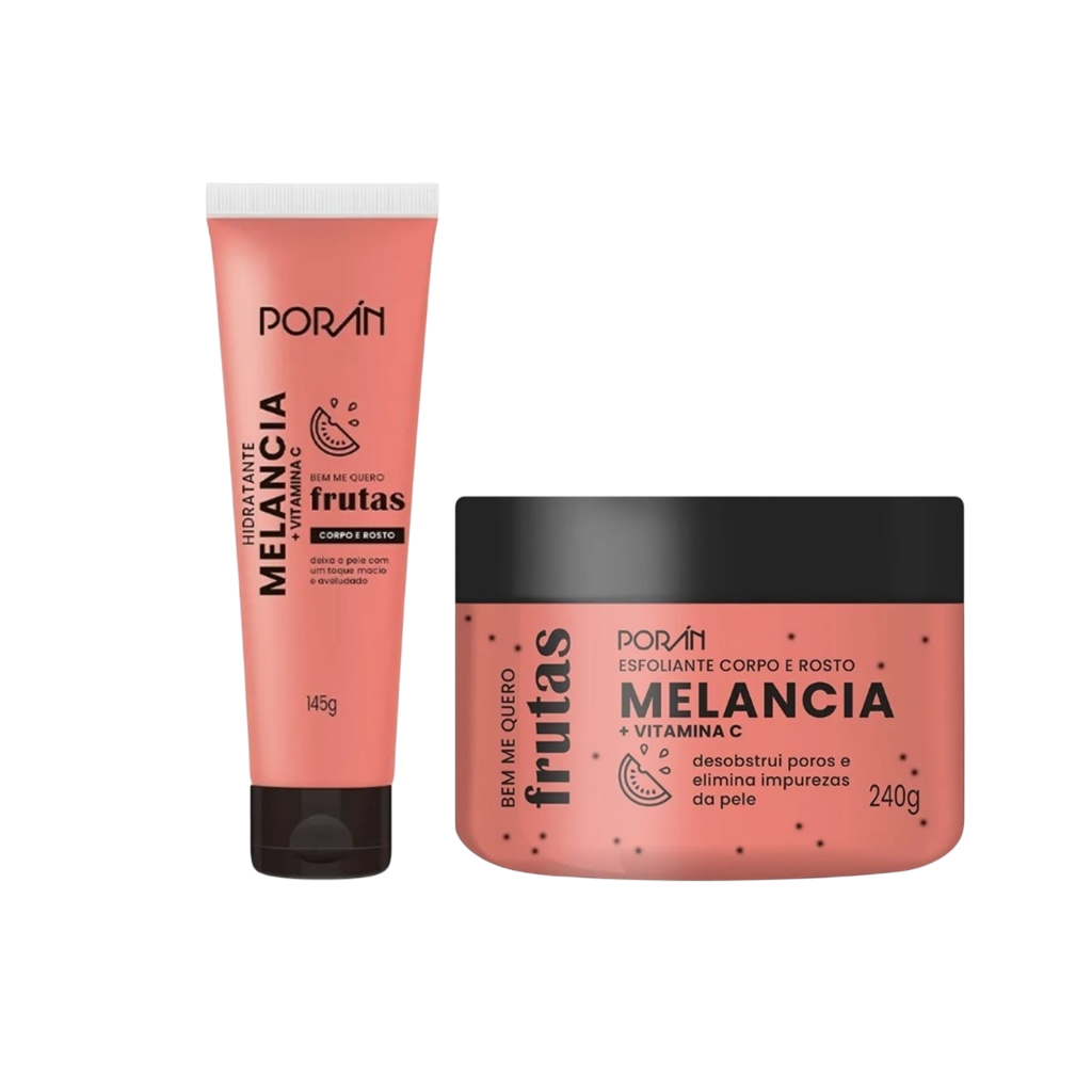 Kit Rosto e Corpo by Poran | Melancia